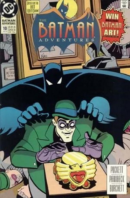 Cover of Batman Adventures (Vol 1) #10. One of 250,000 Vintage American Comics on sale from Krypton!