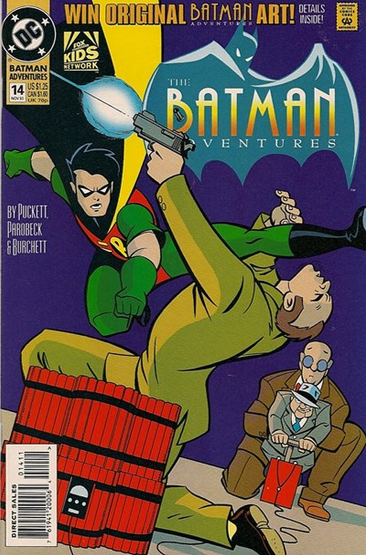 Cover of Batman Adventures (Vol 1) #14. One of 250,000 Vintage American Comics on sale from Krypton!