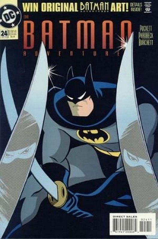 Cover of Batman Adventures (Vol 1) #24. One of 250,000 Vintage American Comics on sale from Krypton!