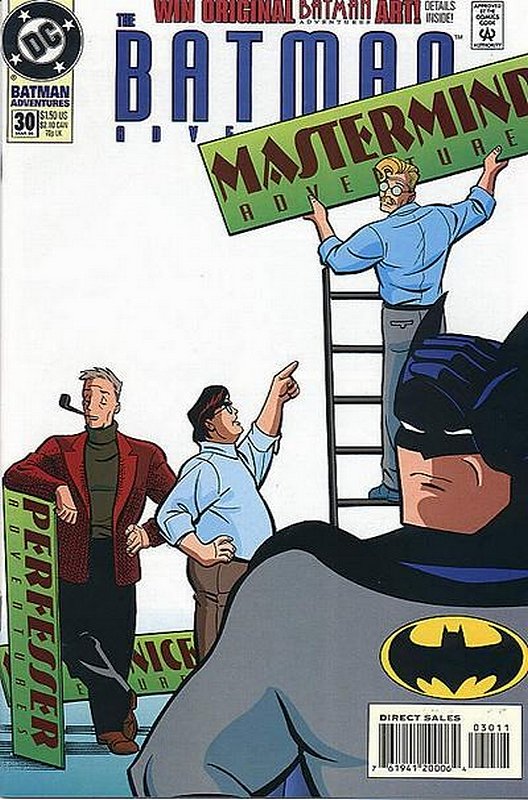 Cover of Batman Adventures (Vol 1) #30. One of 250,000 Vintage American Comics on sale from Krypton!