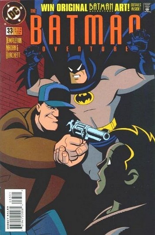 Cover of Batman Adventures (Vol 1) #33. One of 250,000 Vintage American Comics on sale from Krypton!