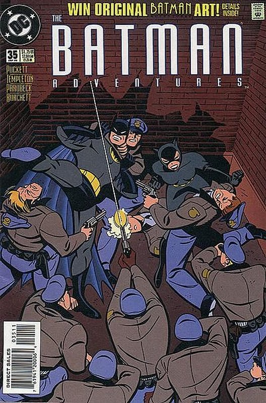 Cover of Batman Adventures (Vol 1) #35. One of 250,000 Vintage American Comics on sale from Krypton!