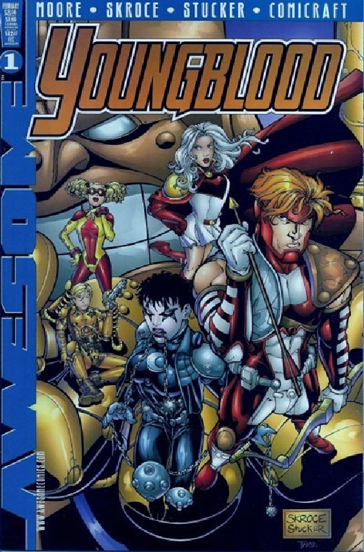 Cover of Youngblood (Vol 3) #1. One of 250,000 Vintage American Comics on sale from Krypton!