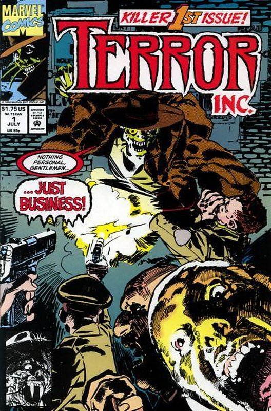 Cover of Terror Inc (Vol 1) #1. One of 250,000 Vintage American Comics on sale from Krypton!