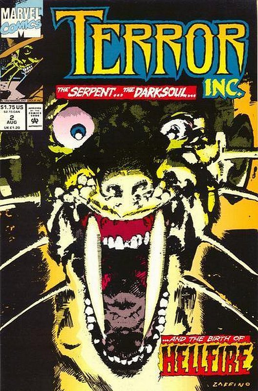 Cover of Terror Inc (Vol 1) #2. One of 250,000 Vintage American Comics on sale from Krypton!