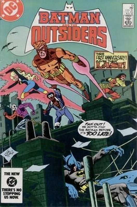 Cover of Batman & The Outsiders (Vol 1) #13. One of 250,000 Vintage American Comics on sale from Krypton!