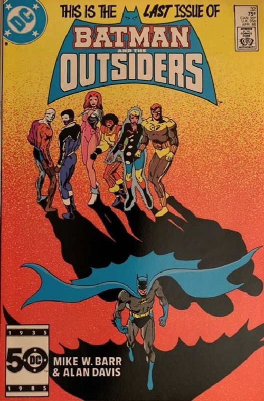 Cover of Batman & The Outsiders (Vol 1) #32. One of 250,000 Vintage American Comics on sale from Krypton!
