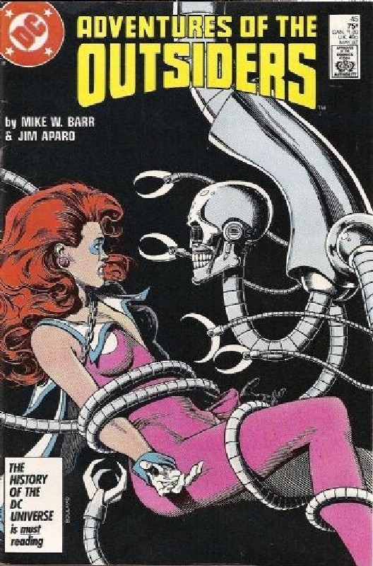 Cover of Batman & The Outsiders (Vol 1) #45. One of 250,000 Vintage American Comics on sale from Krypton!