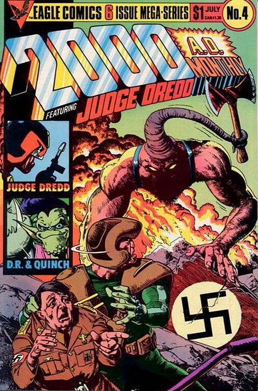Cover of 2000 AD Monthly (1985 Ltd) #4. One of 250,000 Vintage American Comics on sale from Krypton!