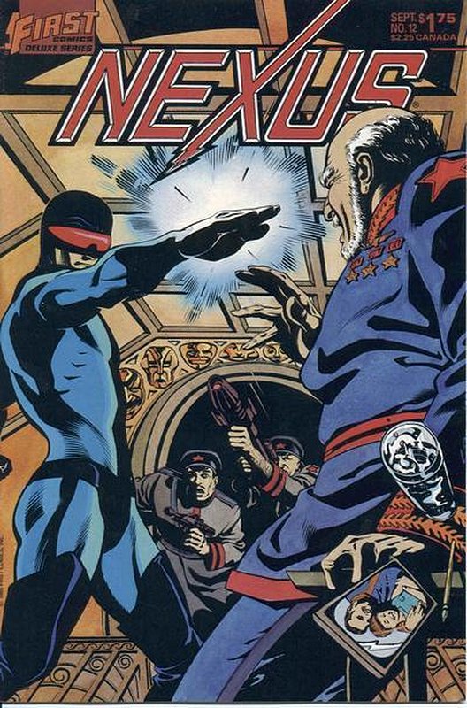 Cover of Nexus (Vol 1) (First Comics) #12. One of 250,000 Vintage American Comics on sale from Krypton!