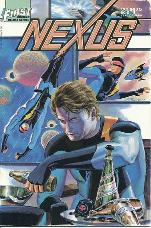 Cover of Nexus (Vol 1) (First Comics) #13. One of 250,000 Vintage American Comics on sale from Krypton!