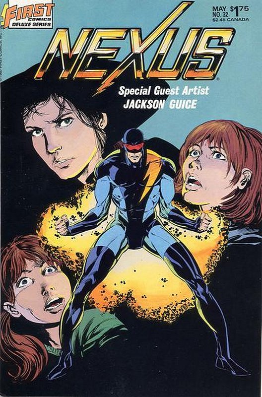 Cover of Nexus (Vol 1) (First Comics) #32. One of 250,000 Vintage American Comics on sale from Krypton!