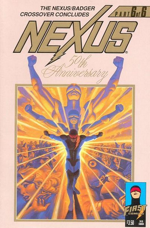 Cover of Nexus (Vol 1) (First Comics) #50. One of 250,000 Vintage American Comics on sale from Krypton!
