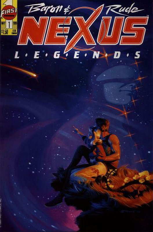 Cover of Nexus: Legends (Vol 1) #1. One of 250,000 Vintage American Comics on sale from Krypton!