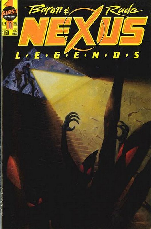 Cover of Nexus: Legends (Vol 1) #10. One of 250,000 Vintage American Comics on sale from Krypton!
