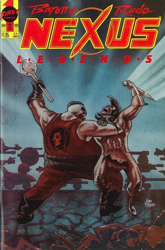 Cover of Nexus: Legends (Vol 1) #11. One of 250,000 Vintage American Comics on sale from Krypton!