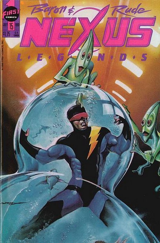 Cover of Nexus: Legends (Vol 1) #15. One of 250,000 Vintage American Comics on sale from Krypton!