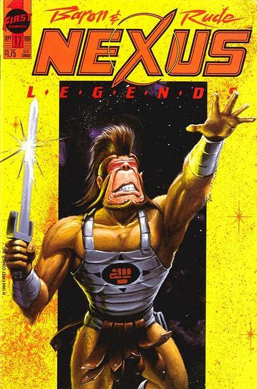 Cover of Nexus: Legends (Vol 1) #17. One of 250,000 Vintage American Comics on sale from Krypton!