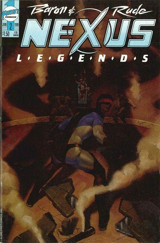 Cover of Nexus: Legends (Vol 1) #2. One of 250,000 Vintage American Comics on sale from Krypton!
