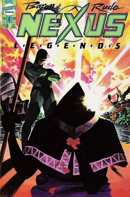 Cover of Nexus: Legends (Vol 1) #4. One of 250,000 Vintage American Comics on sale from Krypton!