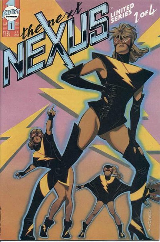 Cover of Next Nexus (1989 Ltd) The #1. One of 250,000 Vintage American Comics on sale from Krypton!