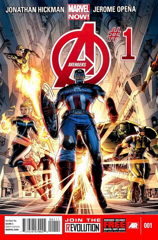 Cover of Avengers (Vol 5) #1. One of 250,000 Vintage American Comics on sale from Krypton!