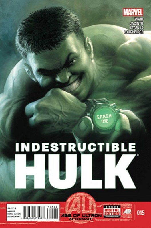 Cover of Indestructible Hulk (Vol 1) #15. One of 250,000 Vintage American Comics on sale from Krypton!