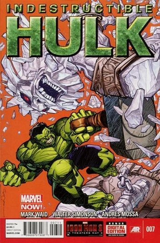 Cover of Indestructible Hulk (Vol 1) #7. One of 250,000 Vintage American Comics on sale from Krypton!