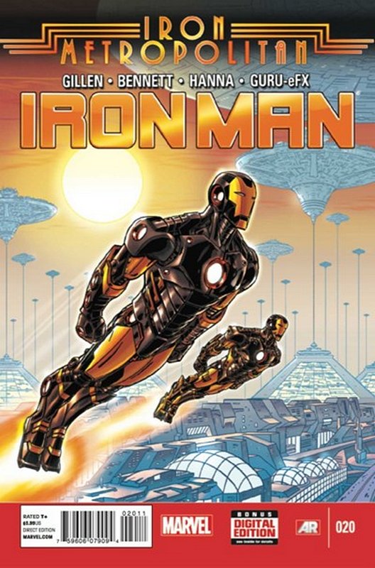 Cover of Iron Man (Vol 5) #20. One of 250,000 Vintage American Comics on sale from Krypton!