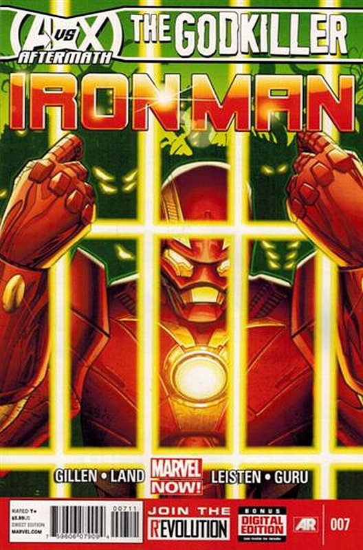Cover of Iron Man (Vol 5) #7. One of 250,000 Vintage American Comics on sale from Krypton!