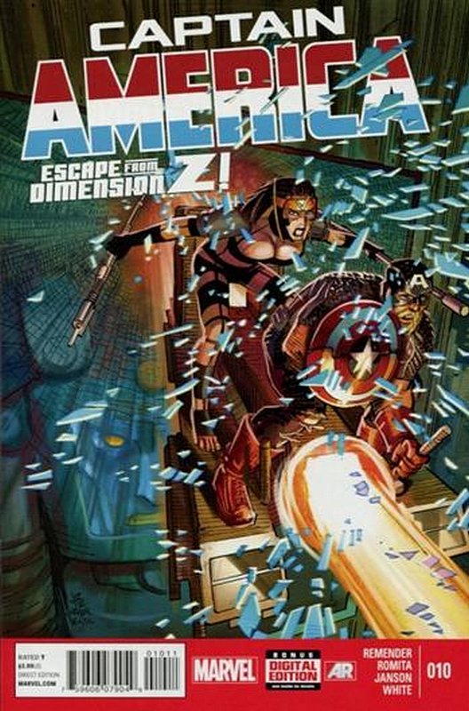 Cover of Captain America (Vol 7) #10. One of 250,000 Vintage American Comics on sale from Krypton!