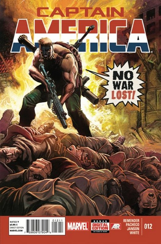 Cover of Captain America (Vol 7) #12. One of 250,000 Vintage American Comics on sale from Krypton!