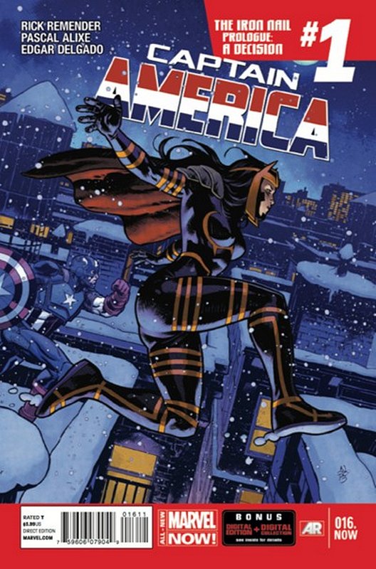 Cover of Captain America (Vol 7) #16. One of 250,000 Vintage American Comics on sale from Krypton!