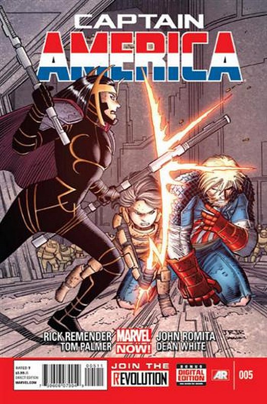 Cover of Captain America (Vol 7) #5. One of 250,000 Vintage American Comics on sale from Krypton!