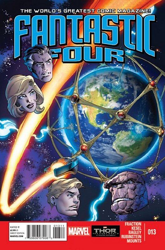 Cover of Fantastic Four (Vol 4) #13. One of 250,000 Vintage American Comics on sale from Krypton!