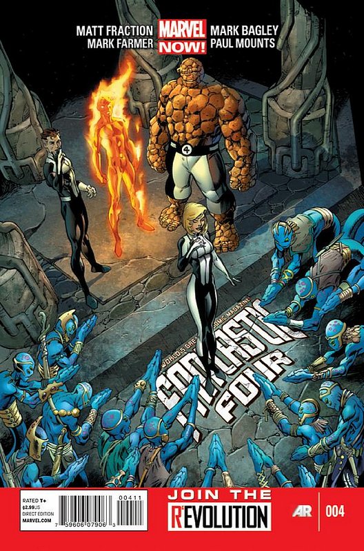 Cover of Fantastic Four (Vol 4) #4. One of 250,000 Vintage American Comics on sale from Krypton!