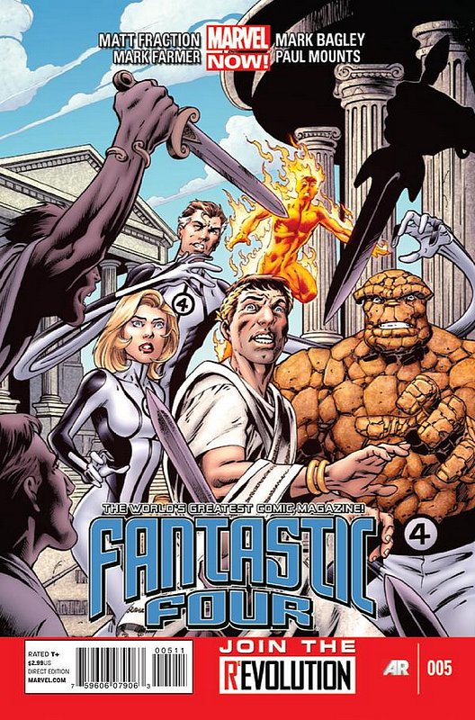 Cover of Fantastic Four (Vol 4) #5. One of 250,000 Vintage American Comics on sale from Krypton!