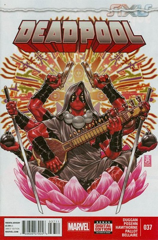 Cover of Deadpool (Vol 3) #37. One of 250,000 Vintage American Comics on sale from Krypton!