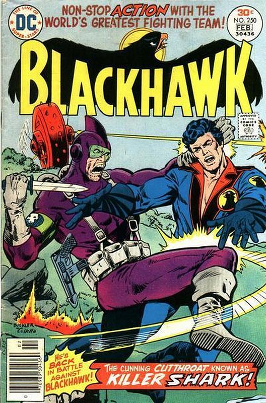 Cover of Blackhawk (Vol 1) #250. One of 250,000 Vintage American Comics on sale from Krypton!