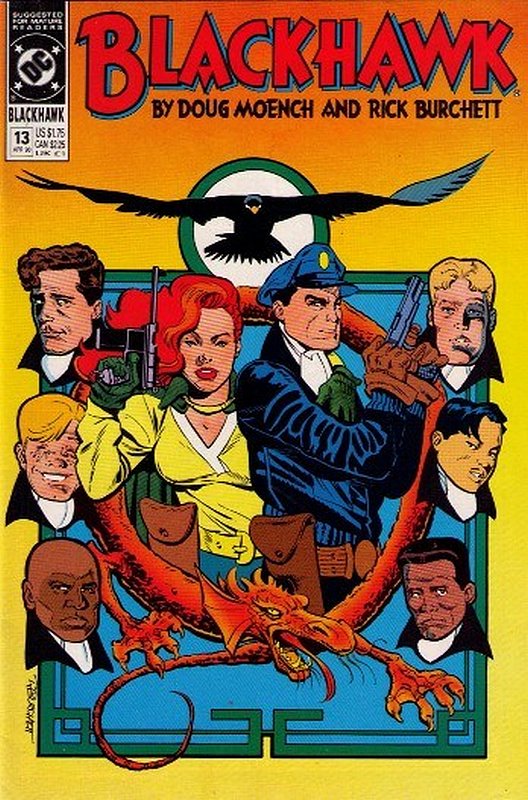 Cover of Blackhawk (Vol 2) #13. One of 250,000 Vintage American Comics on sale from Krypton!