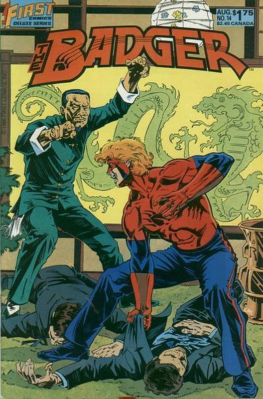 Cover of Badger (Vol 2) (First) #14. One of 250,000 Vintage American Comics on sale from Krypton!
