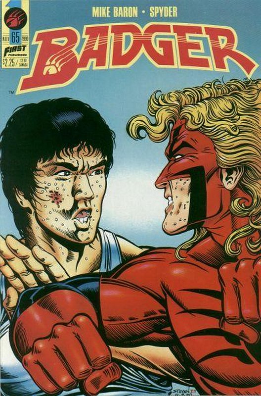 Cover of Badger (Vol 2) (First) #65. One of 250,000 Vintage American Comics on sale from Krypton!