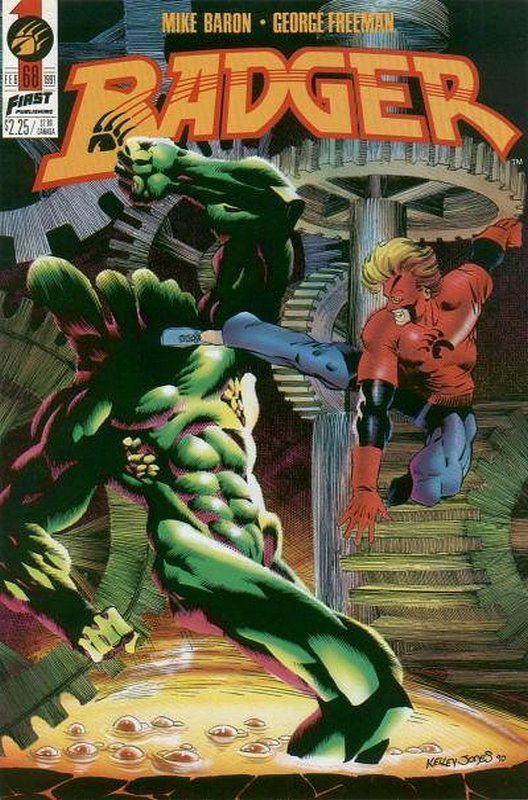 Cover of Badger (Vol 2) (First) #68. One of 250,000 Vintage American Comics on sale from Krypton!