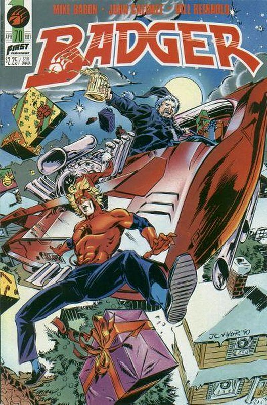 Cover of Badger (Vol 2) (First) #70. One of 250,000 Vintage American Comics on sale from Krypton!