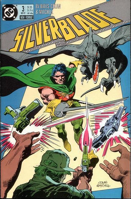 Cover of Silverblade (1987 Ltd) #3. One of 250,000 Vintage American Comics on sale from Krypton!