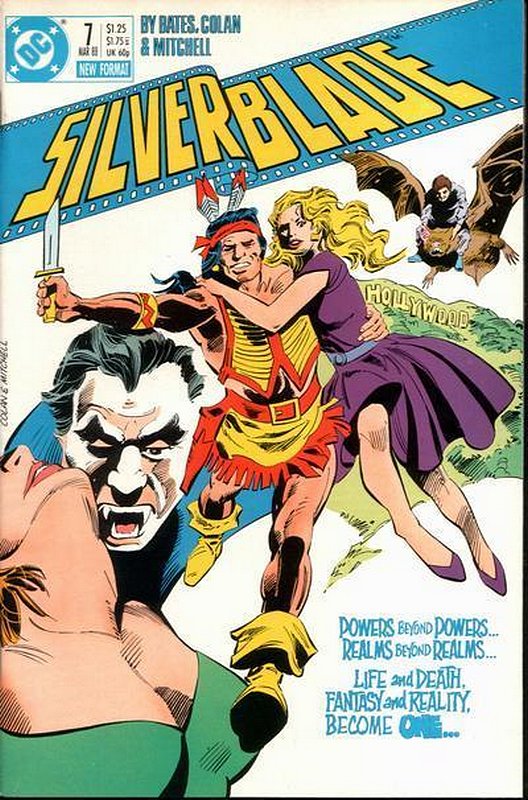 Cover of Silverblade (1987 Ltd) #7. One of 250,000 Vintage American Comics on sale from Krypton!