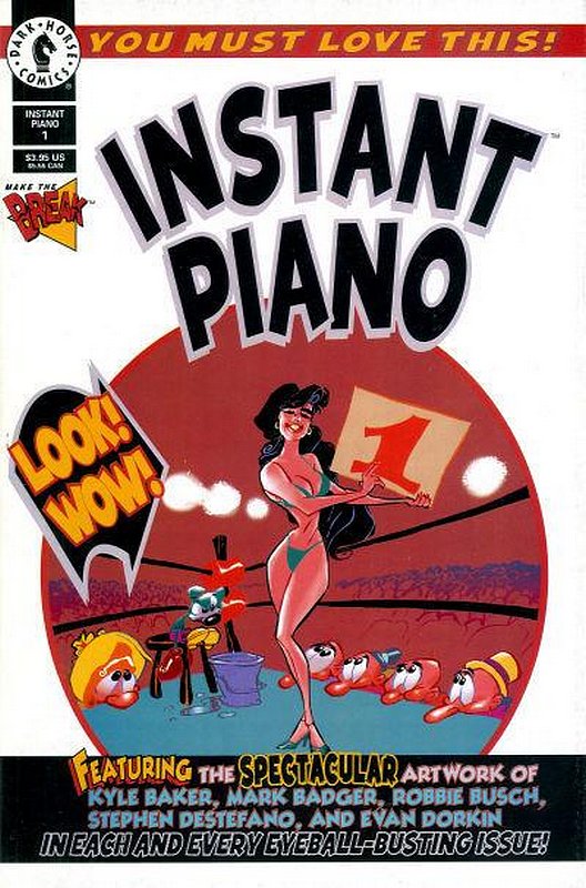 Cover of Instant Piano (1994 Ltd) #1. One of 250,000 Vintage American Comics on sale from Krypton!
