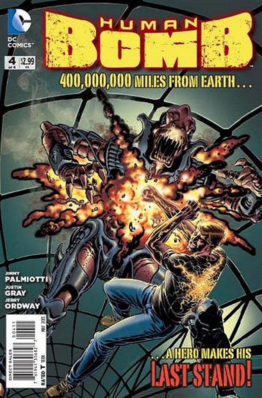 Cover of Human Bomb (2012 Ltd) #4. One of 250,000 Vintage American Comics on sale from Krypton!