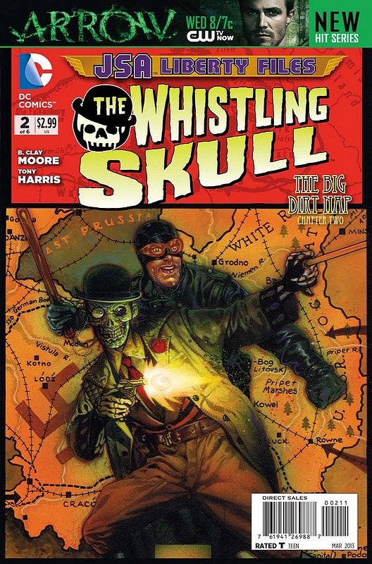 Cover of JSA: Liberty Files - Whistling Skull (2012 Ltd) #2. One of 250,000 Vintage American Comics on sale from Krypton!