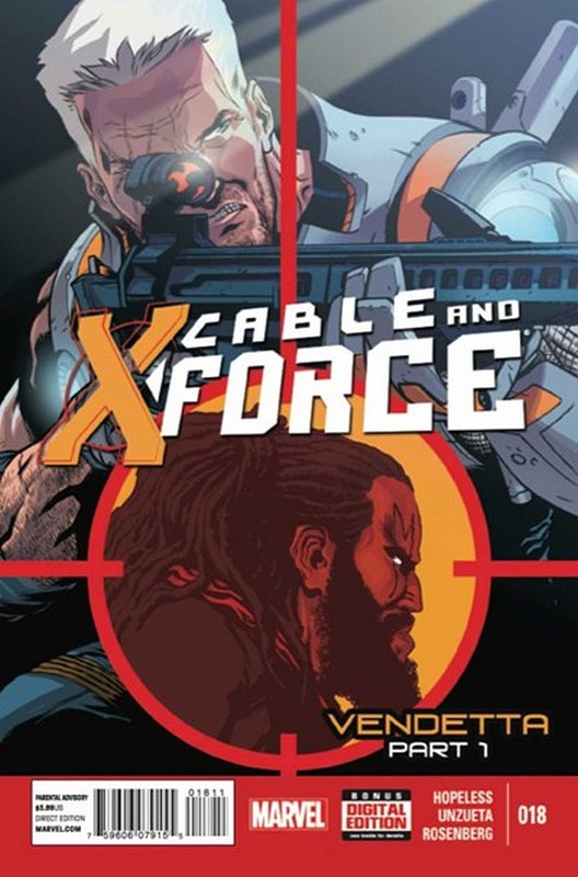 Cover of Cable & X-Force (Vol 1) #18. One of 250,000 Vintage American Comics on sale from Krypton!